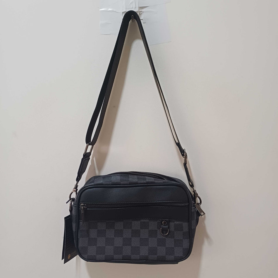 STOCK-Urban Style – Men's Leather Crossbody Bag