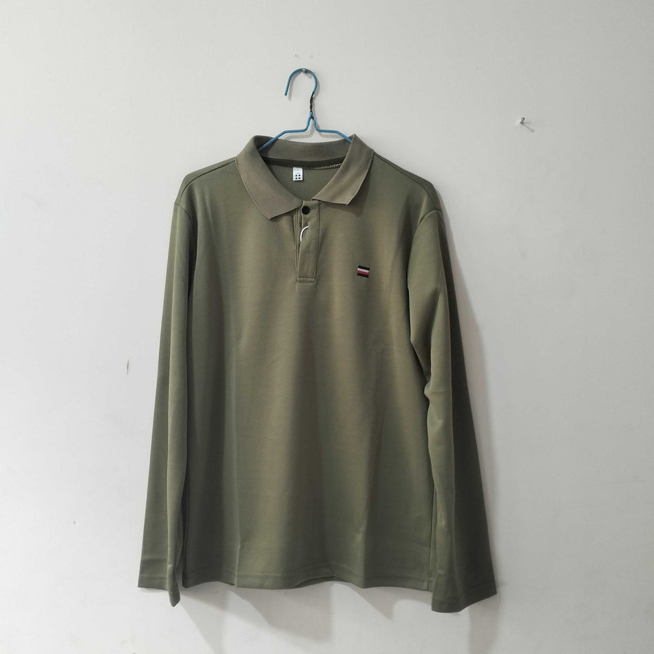 STOCK-Men’s Long-Sleeve T-Shirt – Warm, Stylish & Comfortable