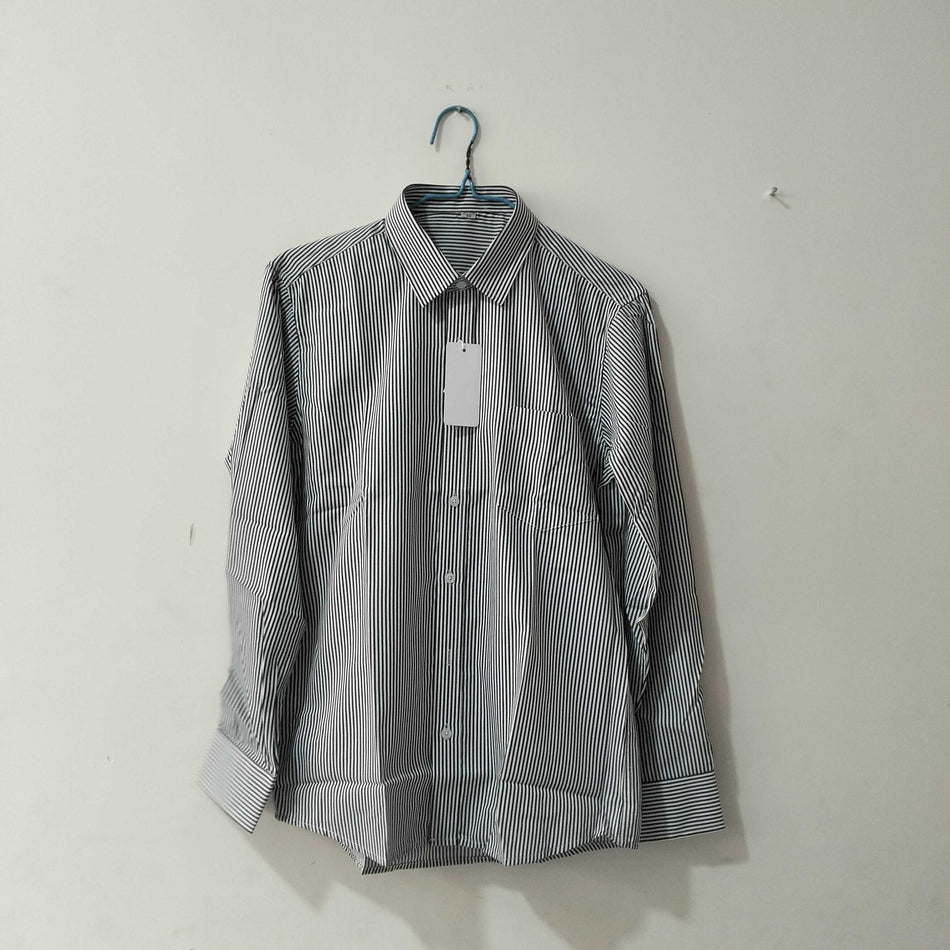INSTOCK-Men's Non-Iron Striped Shirt – Spring & Autumn Business