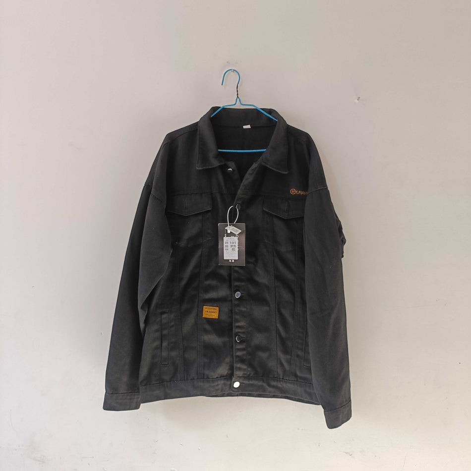 STOCK-Men's Hong Kong Style Stitch Denim Jacket