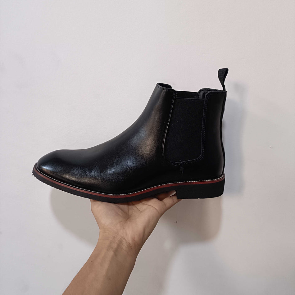 STOCK-British Style Chelsea Boots – Trendy & Warm