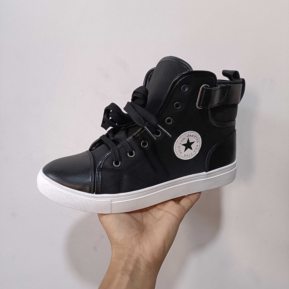 STOCK-Men's Vintage High-Top Shoes | British Trend Boots