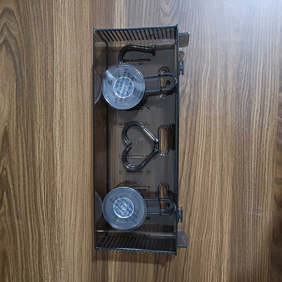 STOCK-Toilet Wall Rack – No-Drill Bathroom Storage Shelf