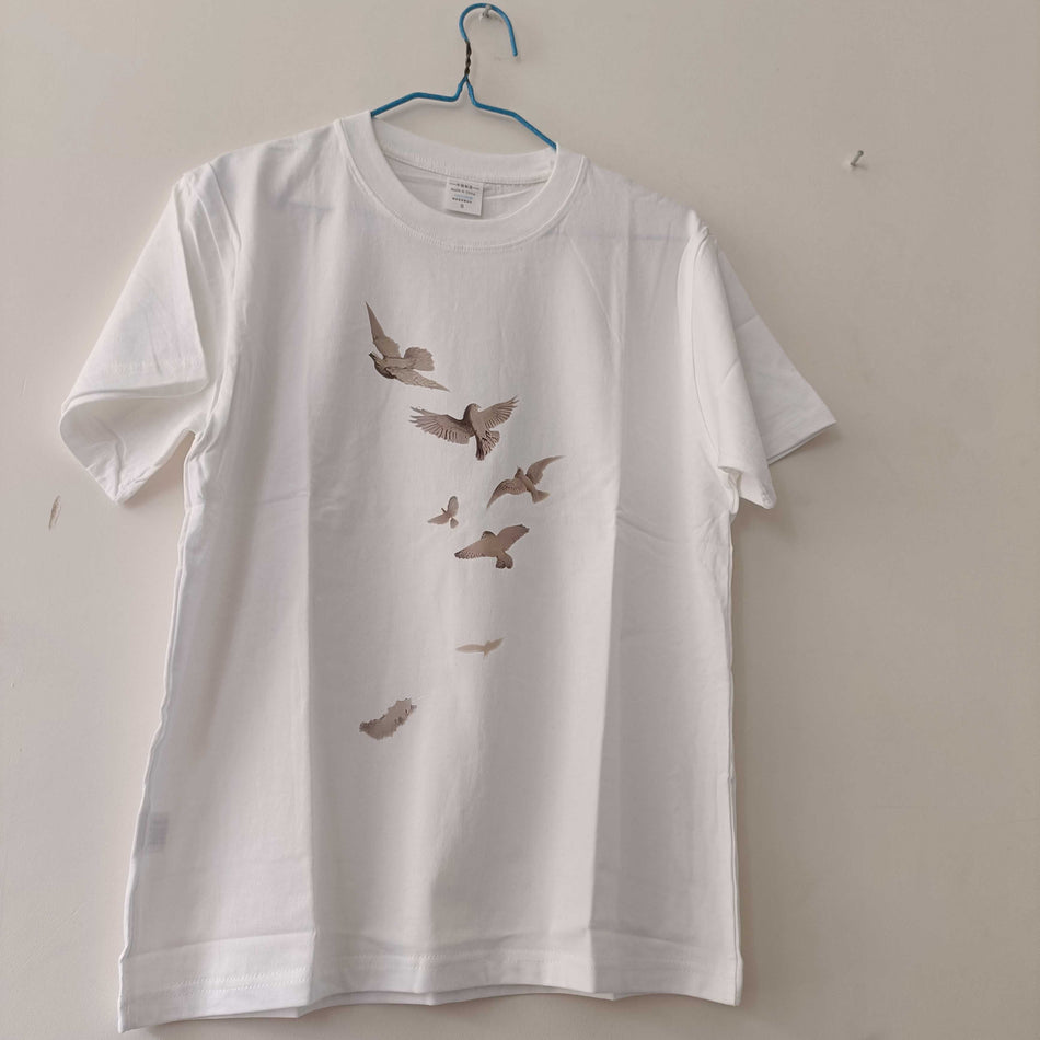 STOCK-Cotton Men's Printed T-Shirt – Summer Casual Round Neck
