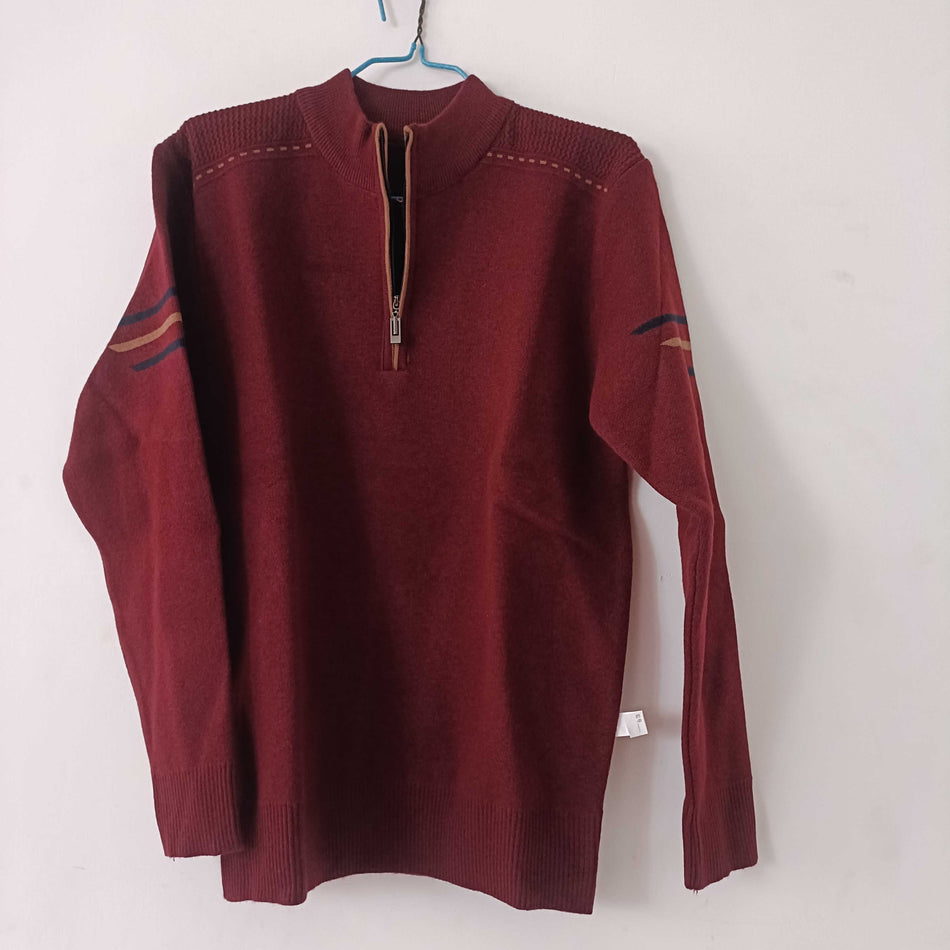 INSTOCK-Men’s Half-Turtleneck Zipper Sweater Thick Winter Warm