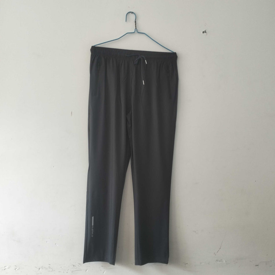 STOCK-Men’s Ice Silk Pants – Breathable, Stretchable & Stylish