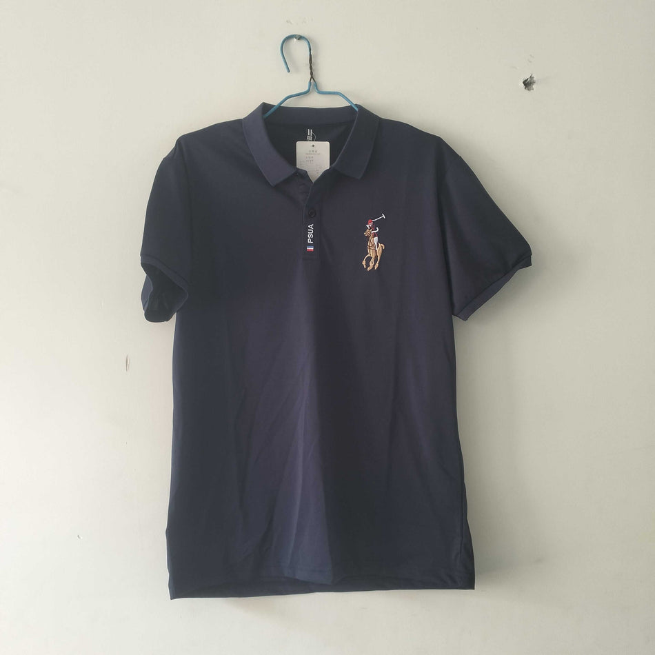 STOCK-Men’s Summer Lapel T-Shirt – Cool, Casual & Stylish