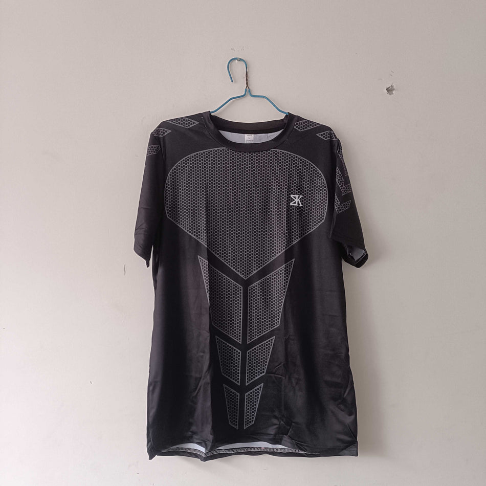 STOCK-Men’s Quick-Dry Compression Sports Shirt – Lightweight Fit