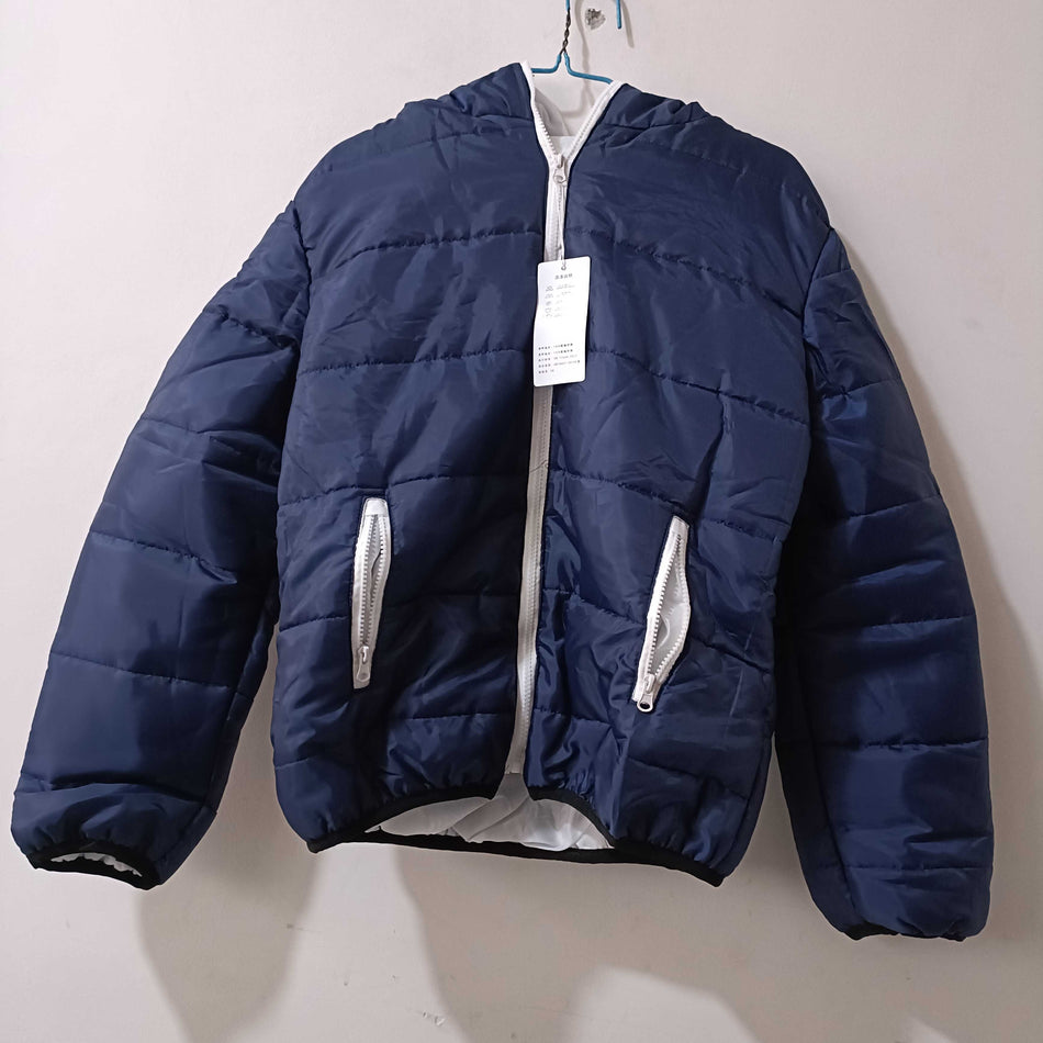STOCK-2025 Men’s Winter Hooded Cotton-Padded Jacket – Thick