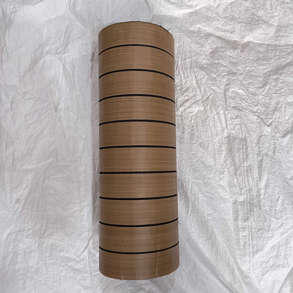 STOCK-3D Wood Grain PVC Self-Adhesive Waterproof Wall Sticker