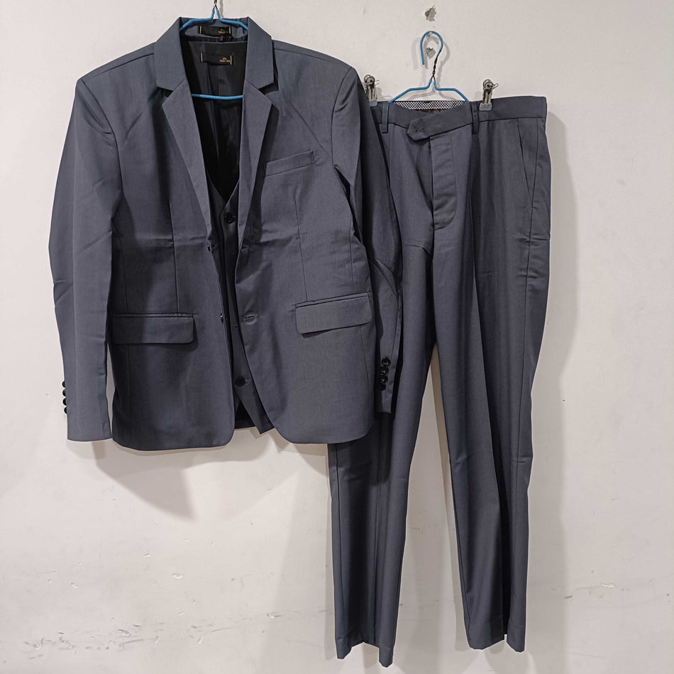 INSTOCK- Men’s Slim Fit Three-Piece Suit – Spring & Autumn
