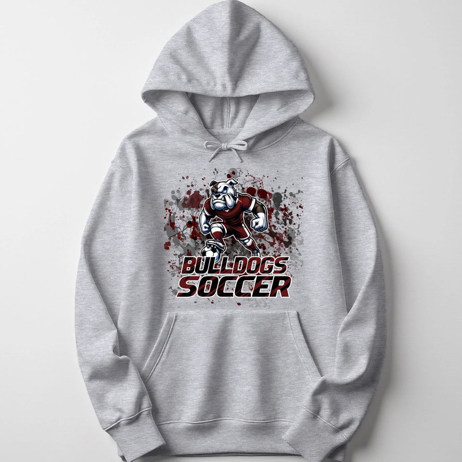 INSTOCK- Print Hooded Sweatshirt Fleece  Style