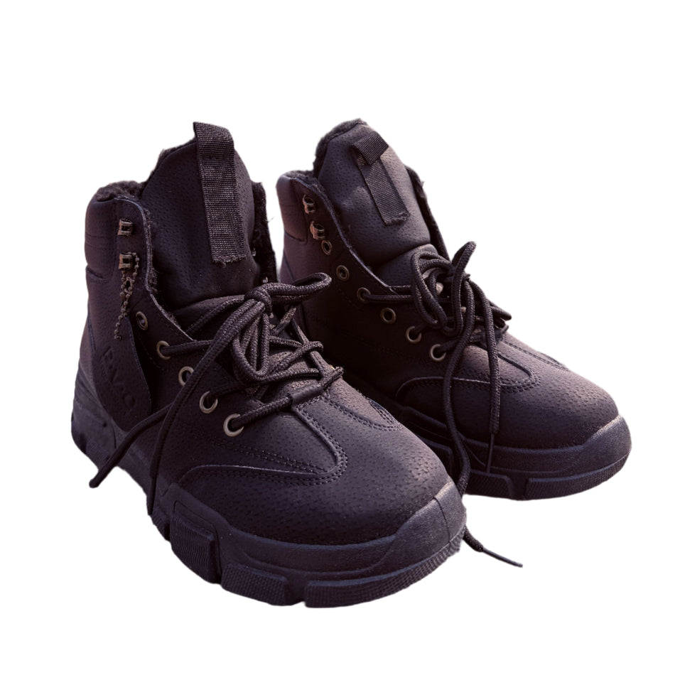 INSTOCK-High-Top Martin Boots for Men – Trendy & Durable