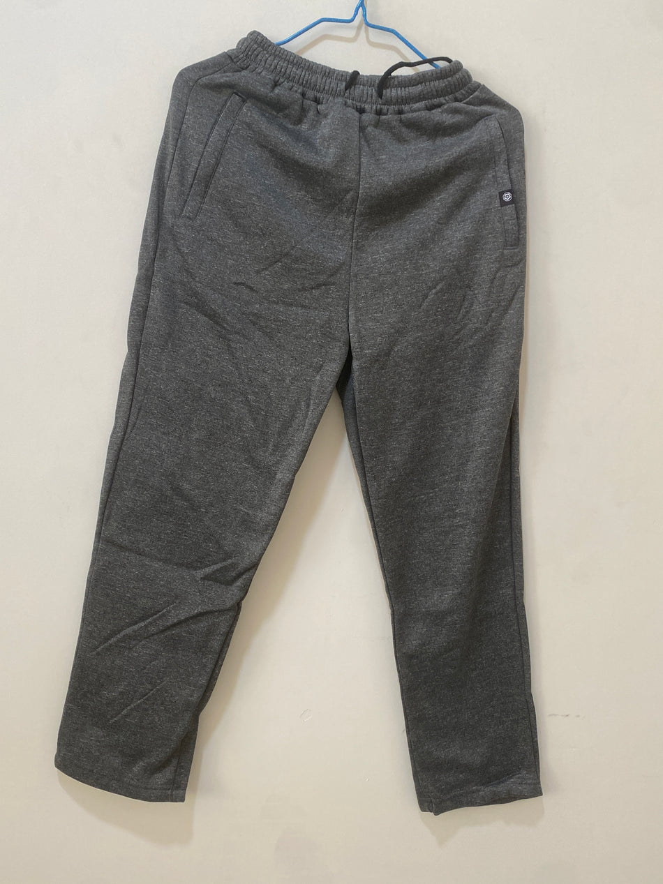 STOCK-Men’s Fleece-Lined Sports Sweatpants Loose Straight
