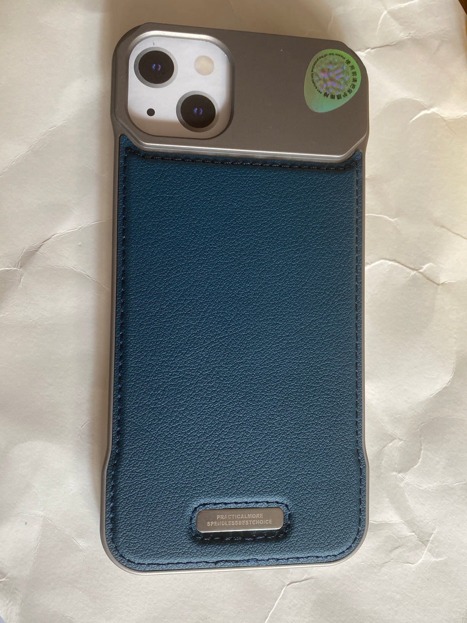 INSTOCK-Frameless Magnetic Leather iPhone Case – Anti-Fall Design