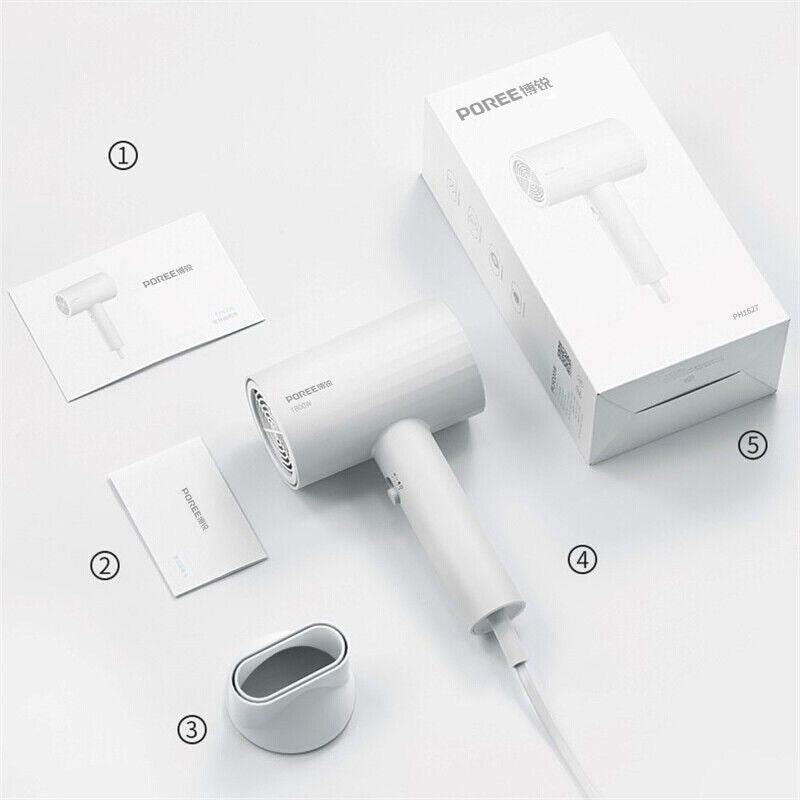 Borui 1800W Fast-Drying Hot Air Hair Dryer