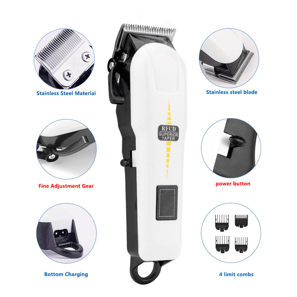 LCD Display Electric Hair Clipper for Home Use