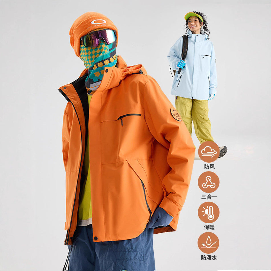 Izexx Outdoor 3-in-1 Jacket – Waterproof Windproof Men’s &