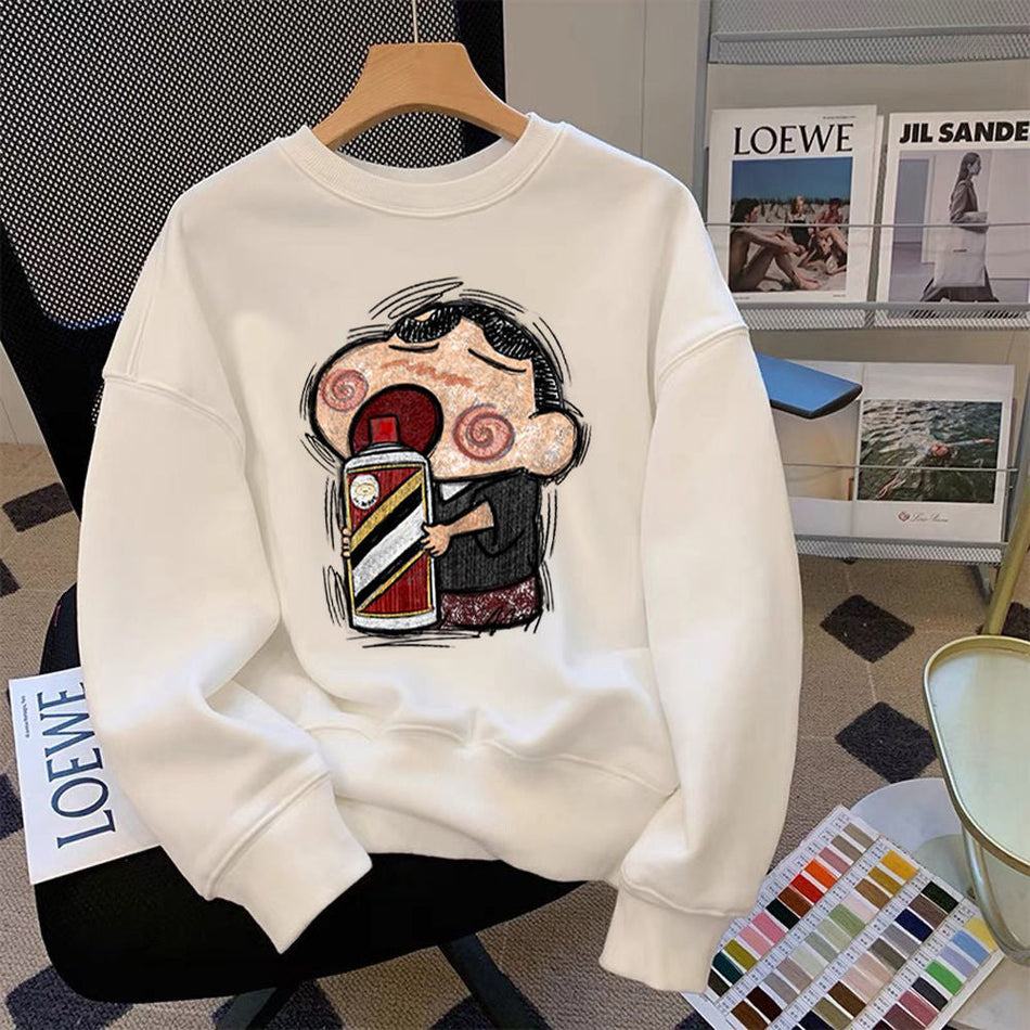 Men’s Korean Style Autumn-Winter Hooded Sweatshirt