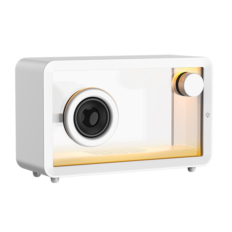 Transparent Bluetooth Speaker with Subwoofer & Lights