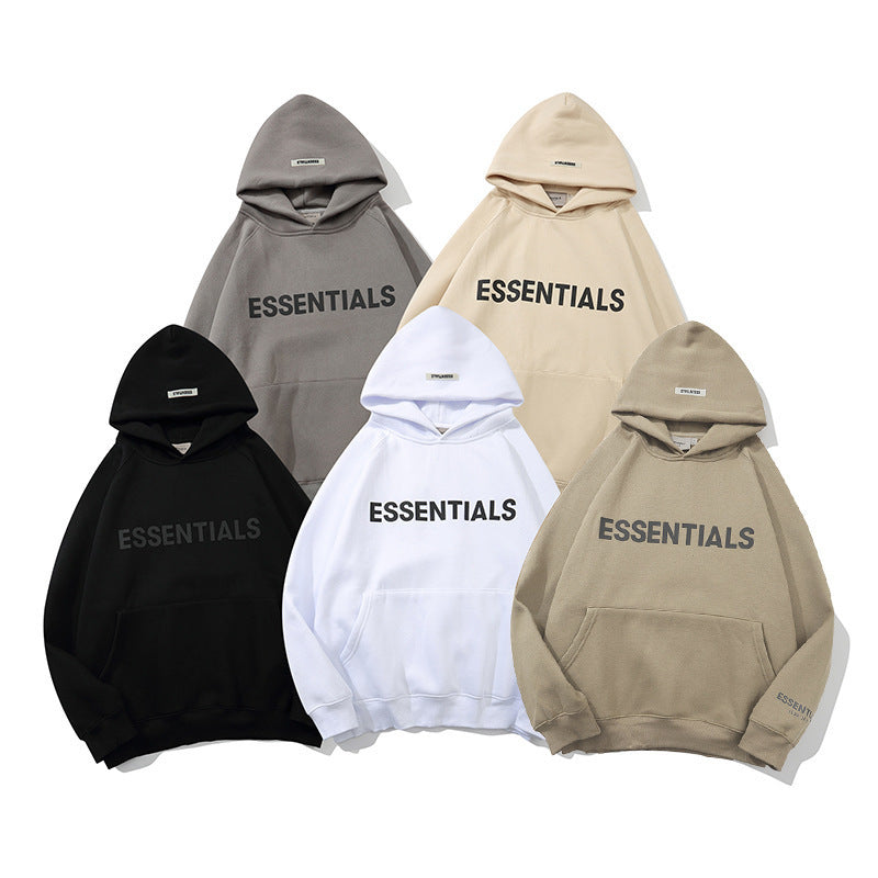 Men’s & Women’s Hoodie – Silicone 3D Letter Logo