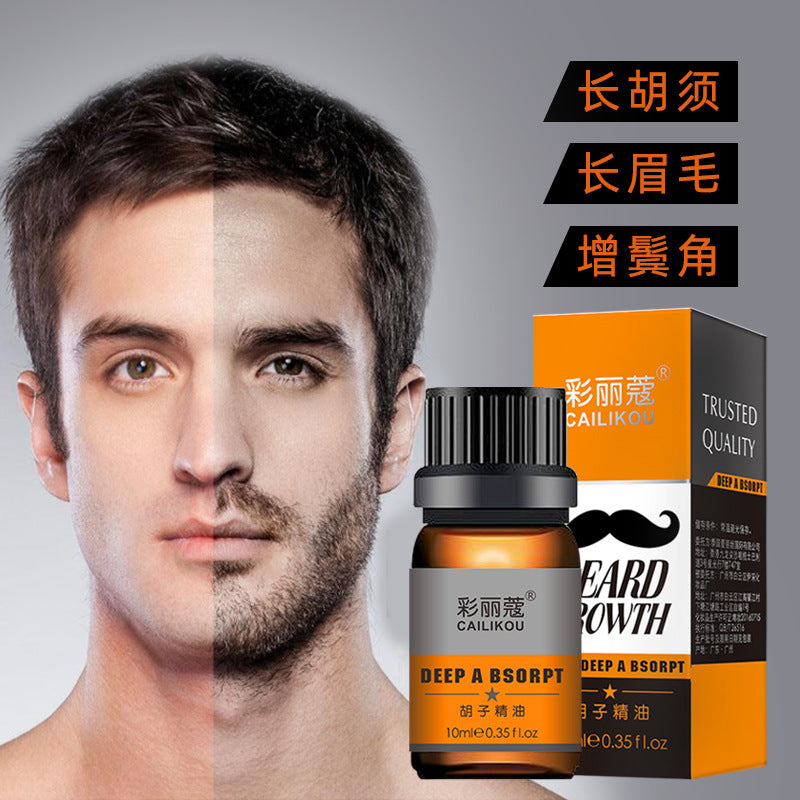 Men’s Beard Growth Oil – Nourishing & Softening Formula