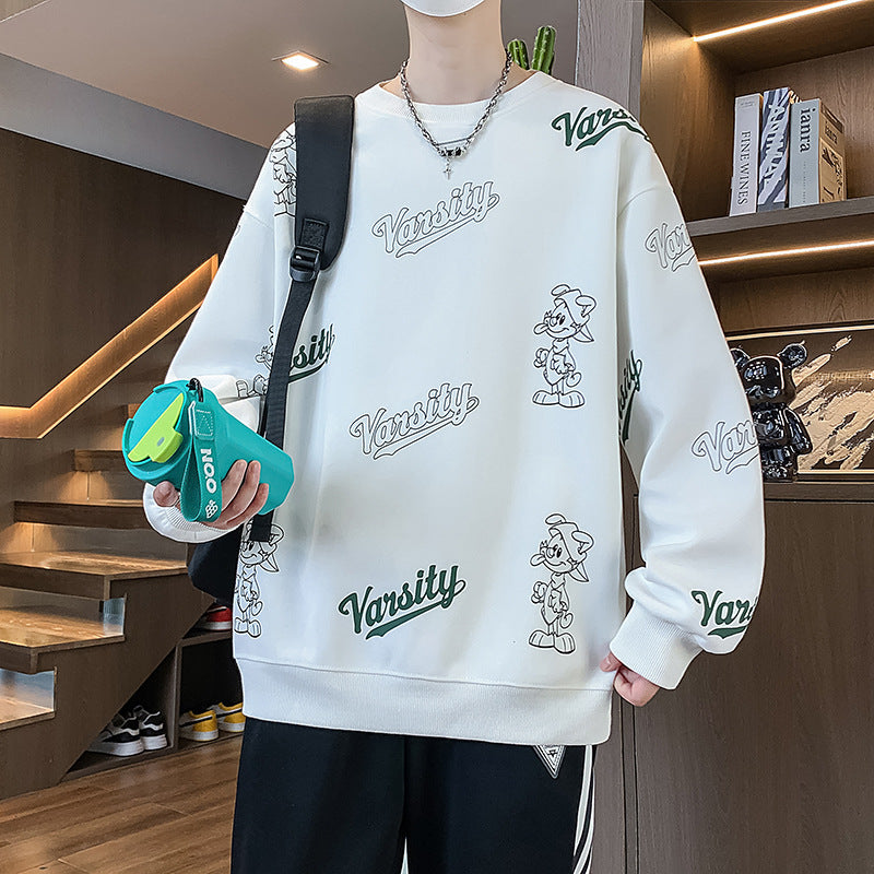 INSTOCK-Boys’ Casual Spring Autumn Sweatshirt Long Sleeve T-Shirt