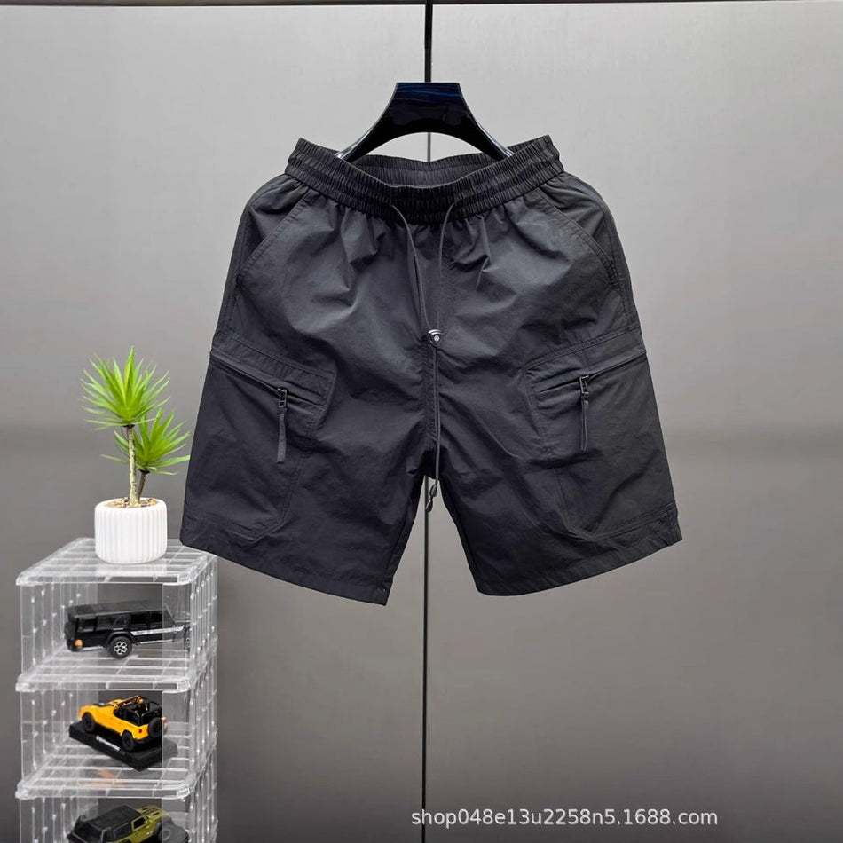 Men’s 2026 Quick-Dry Summer Cargo Five-Point Pants