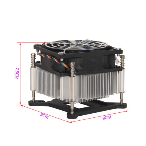 Intel CPU Cooling Fan – AVC 115X 4-Pin Temperature Control