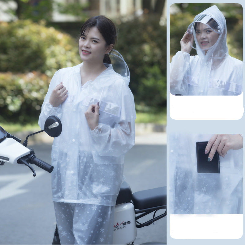 Wholesale High-Visibility Split Raincoat & Pants Set: 2026