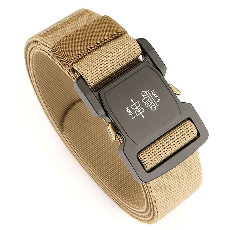 Men’s Tactical Elastic Outdoor Sports Belt – All-Match