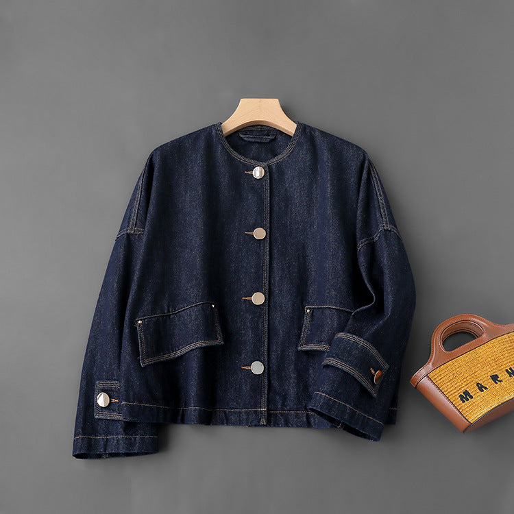 INSTOCK-Cotton Loose Denim Jacket