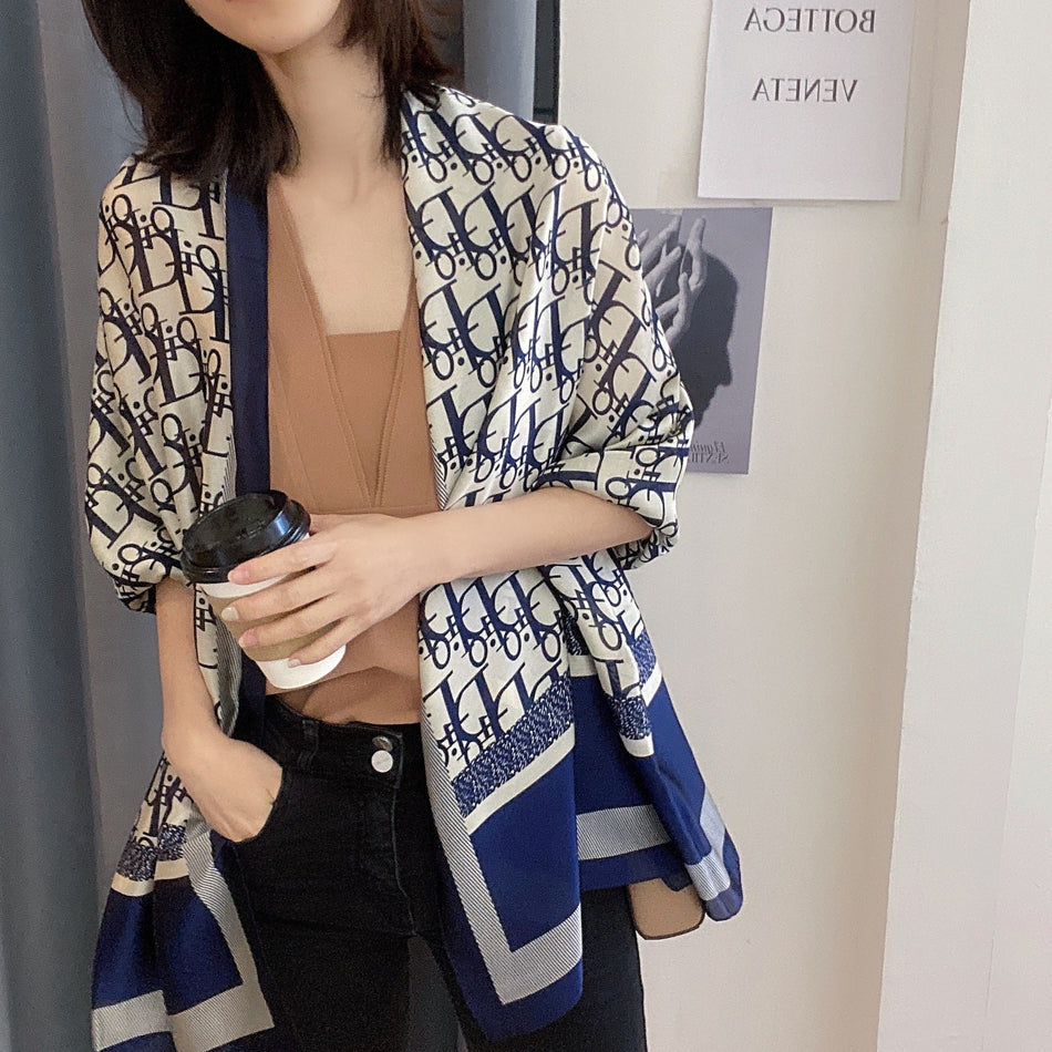 Suhang Thin Mulberry Silk Scarf Women