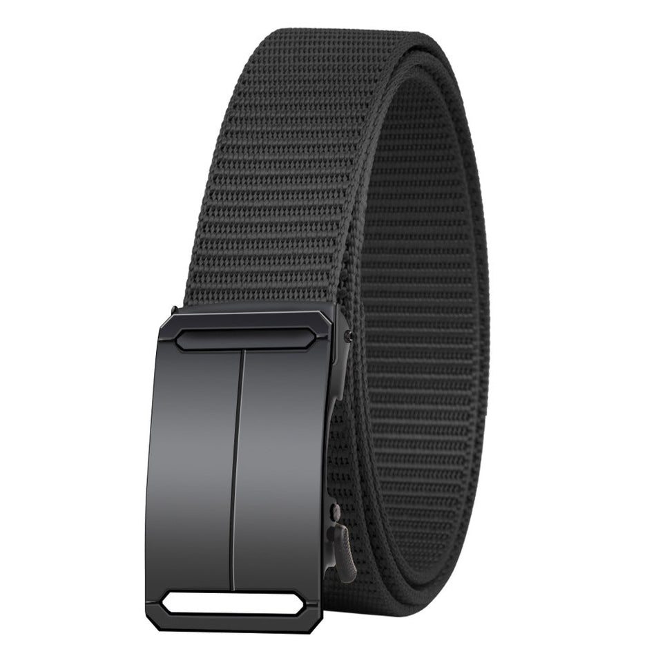 Men’s High Elastic Nylon Tactical Belt – Automatic Buckle