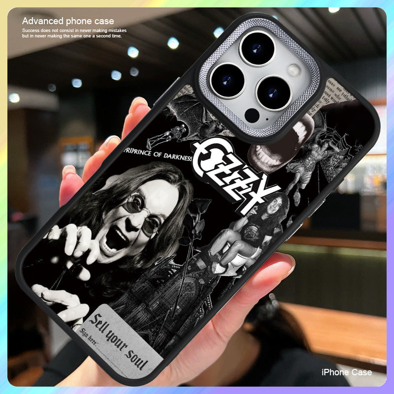 Semi-Transparent TPU Color-Plated iPhone Case