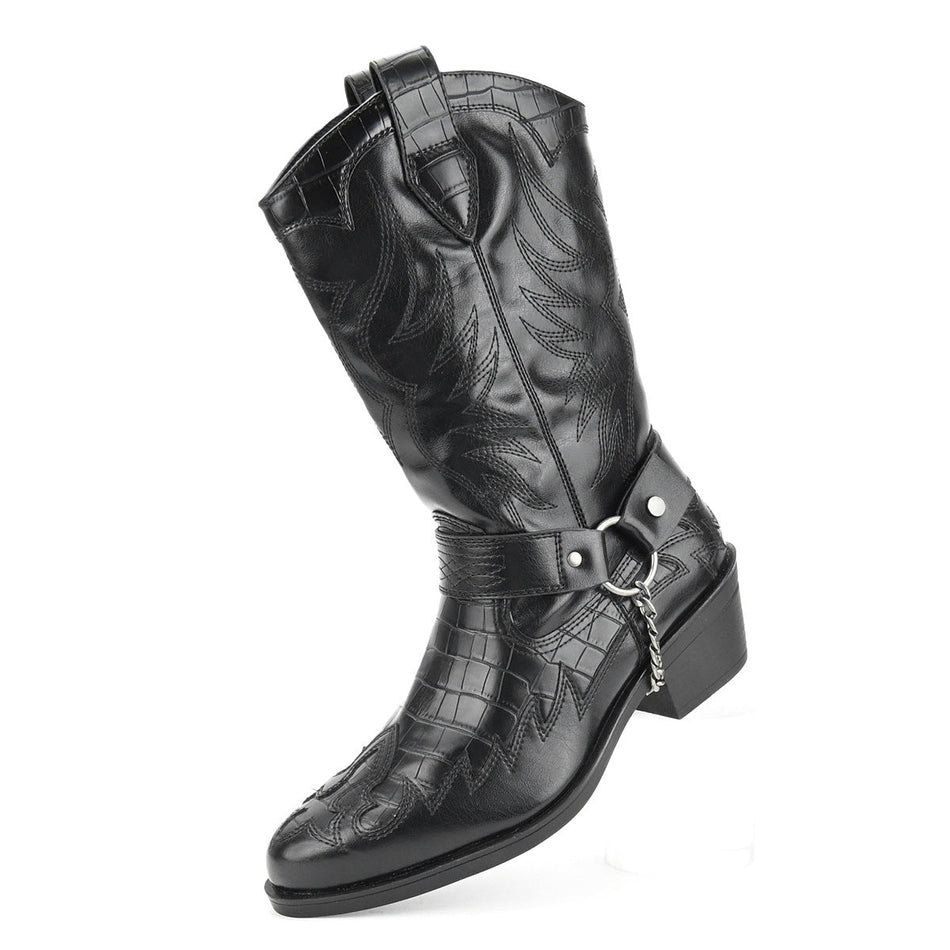 Rock Boots for Men 2025 | Crocodile Style Edge