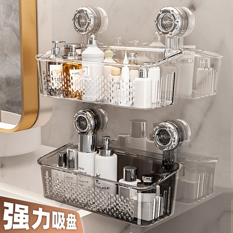 Suction Bathroom Rack – No-Drill Cosmetic Organizer