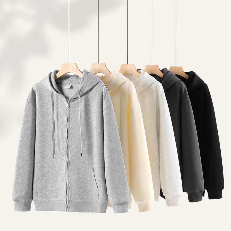 Men’s 300 Carat Cotton Zipper Hoodie Autumn Winter Jacket