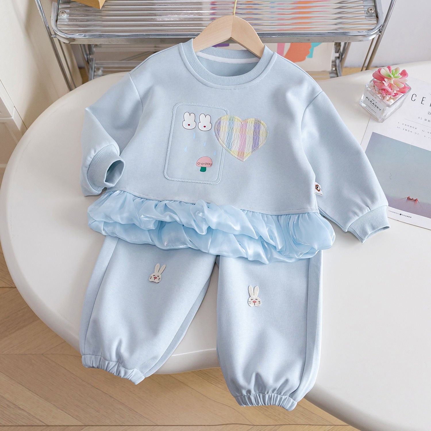 Baby Girls Western Sweatshirt & Sweatpants Set – Baby & Children's Outfits – Image 7