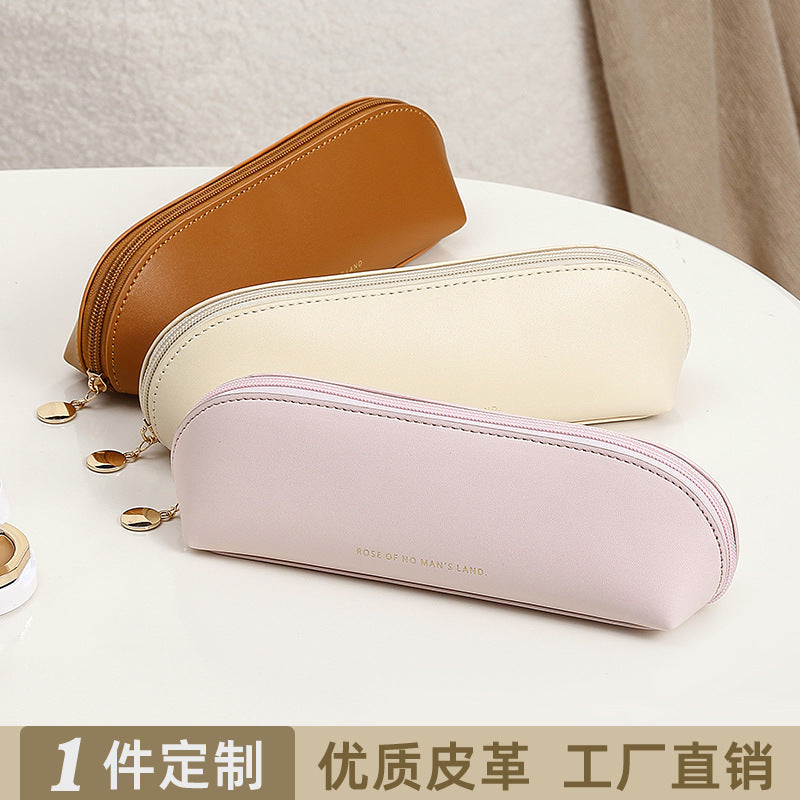 Waterproof Makeup Brush Bag – Leather Travel Organizer