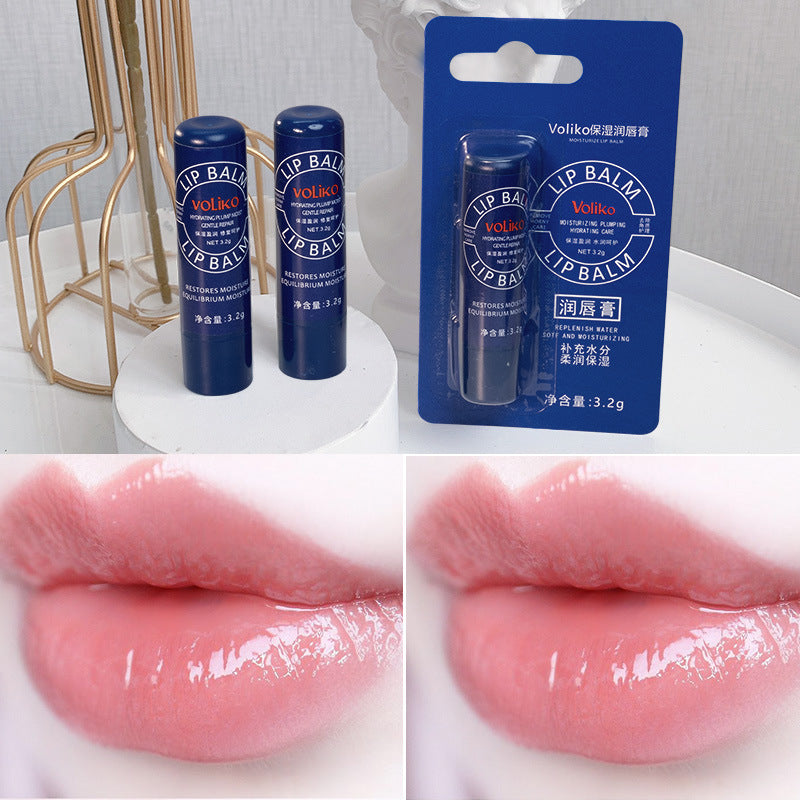 Voliko Blue Bottle Hydrating Lip Balm