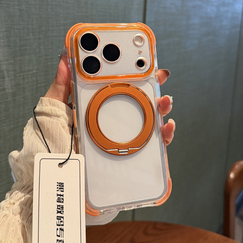 iPhone 17 Pro Max Airbag Magnetic Transparent Case