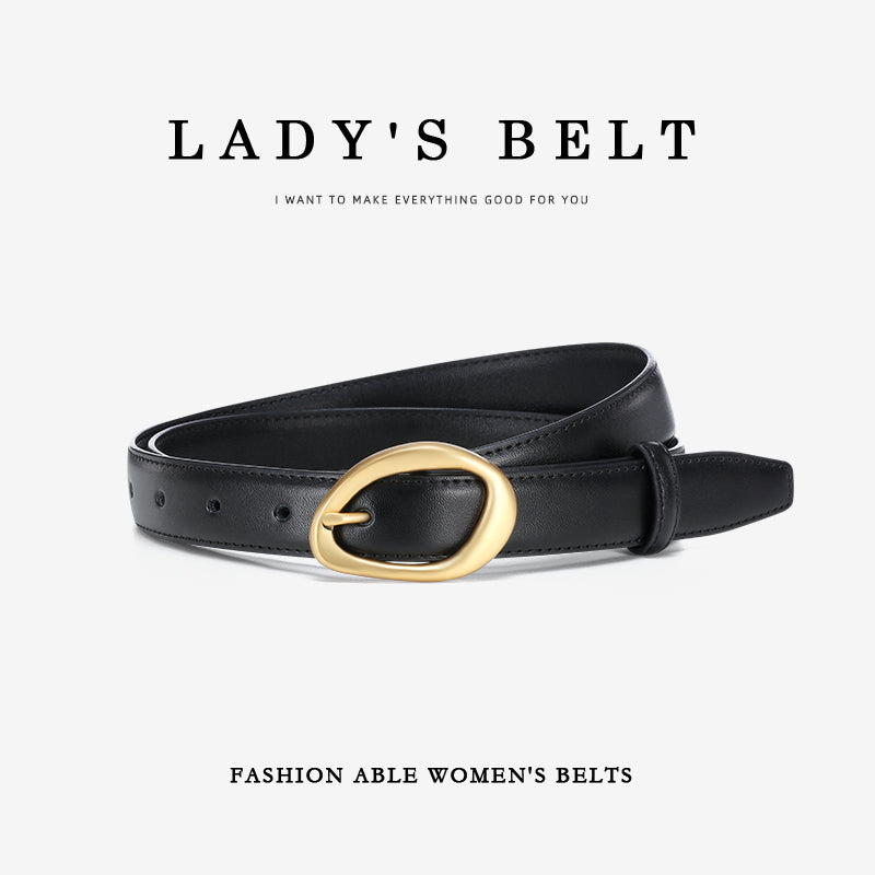 Rose Style Genuine Leather Belt