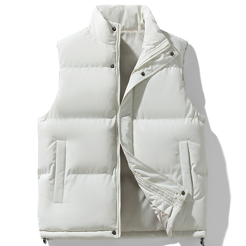 Men’s & Women’s Cotton Vest Jacket Warm Sleeveless Top