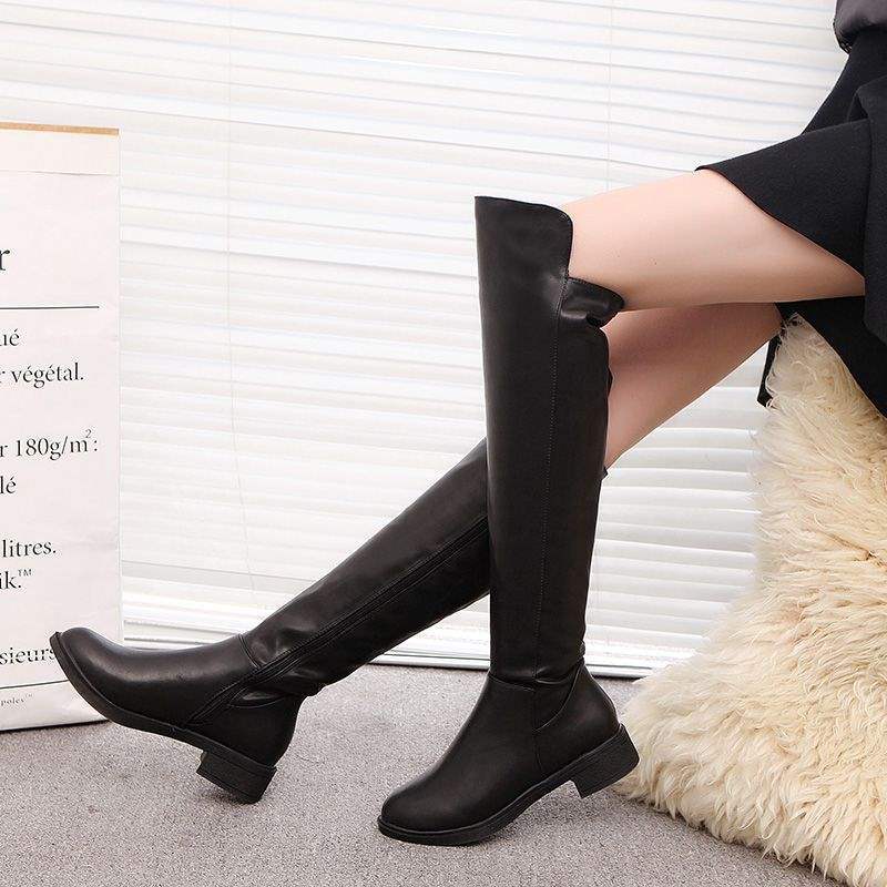 INSTOCK-Slim Over-the-Knee Boots