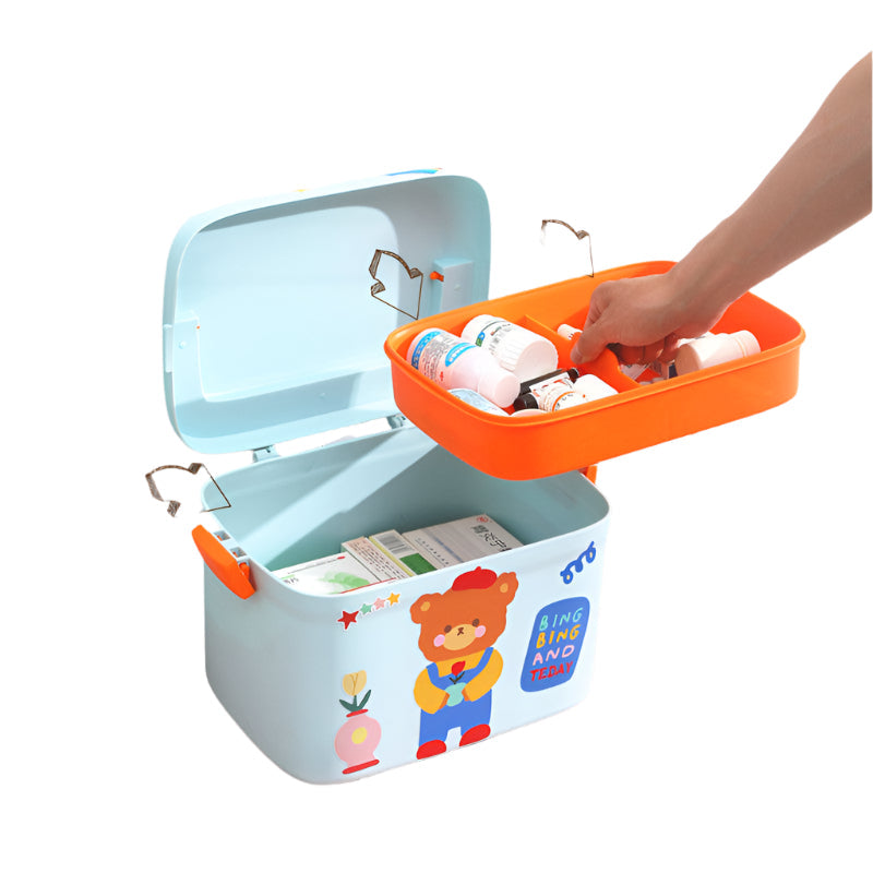 Portable Multifunctional Household Medicine Box
