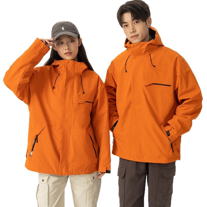 3-in-1 Waterproof Windproof Outdoor Jacket – Unisex