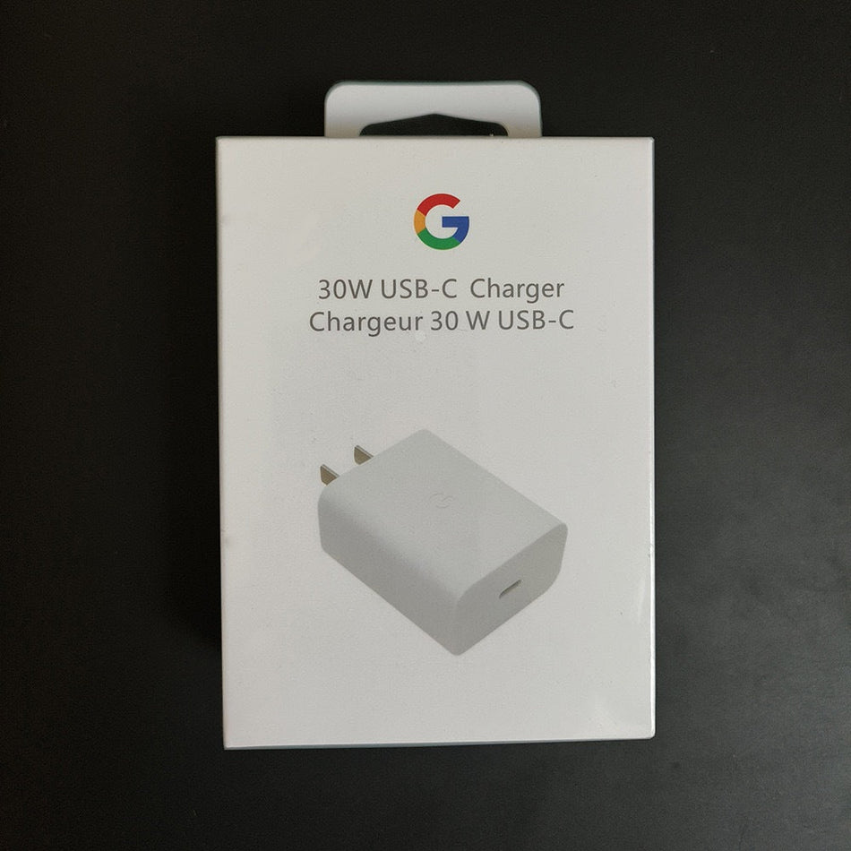 30W Fast Charger for Google Pixel – Compact & Fast