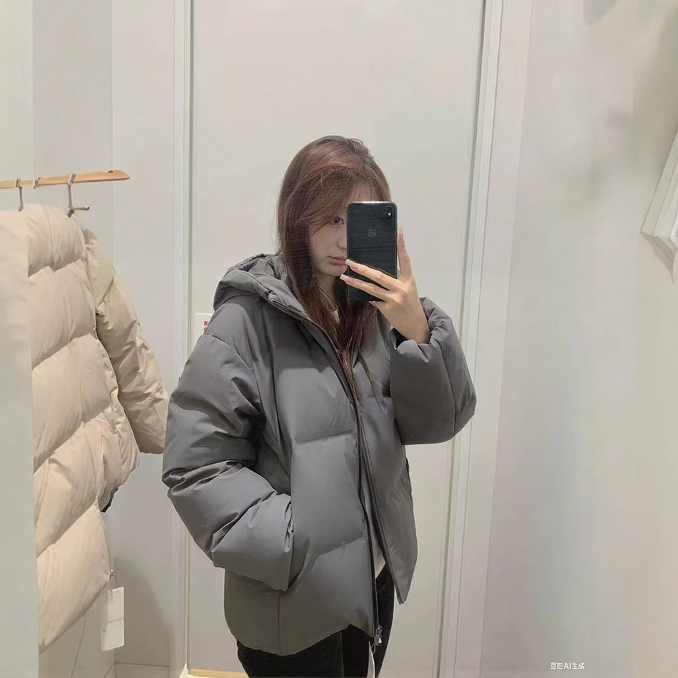 Warm Hooded Cotton Jacket