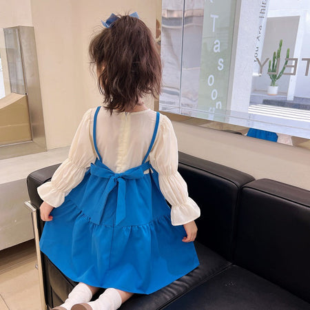 Girls Korean Style Autumn Princess Dress Baby Dress – Spring Autumn Toddler Fashion Nepal | Tudoholic